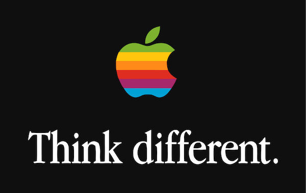 alessandro poletti apple logo think different