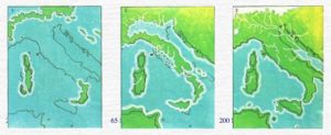 Evoluzione geologica dell'Italia in tre semplici immagini